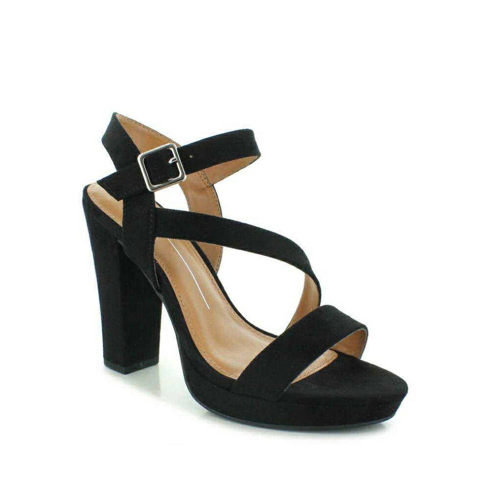 REPORT Ligon chunky faux suede heel! 8 EUC